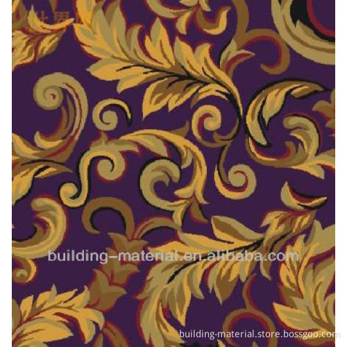 printed wall to wall carpet